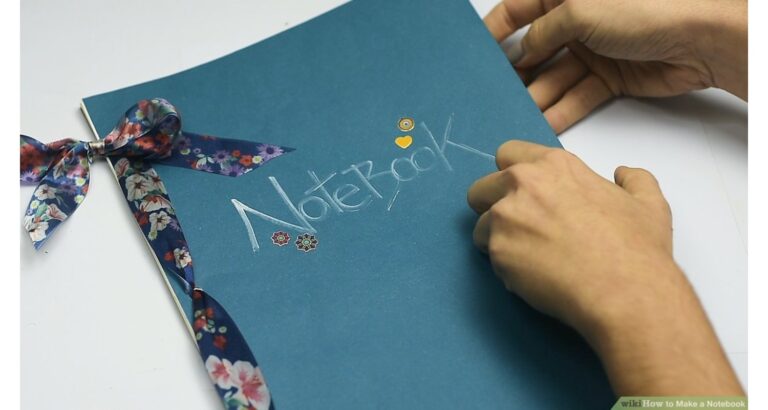 How to Make a DIY Notebook