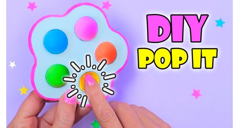How to Make a DIY Pop It