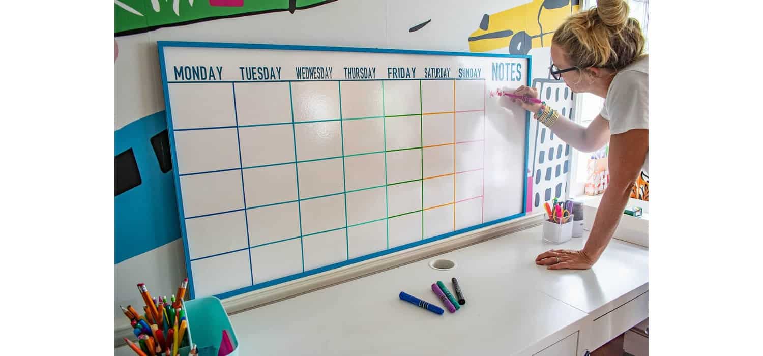 how to make a diy whiteboard