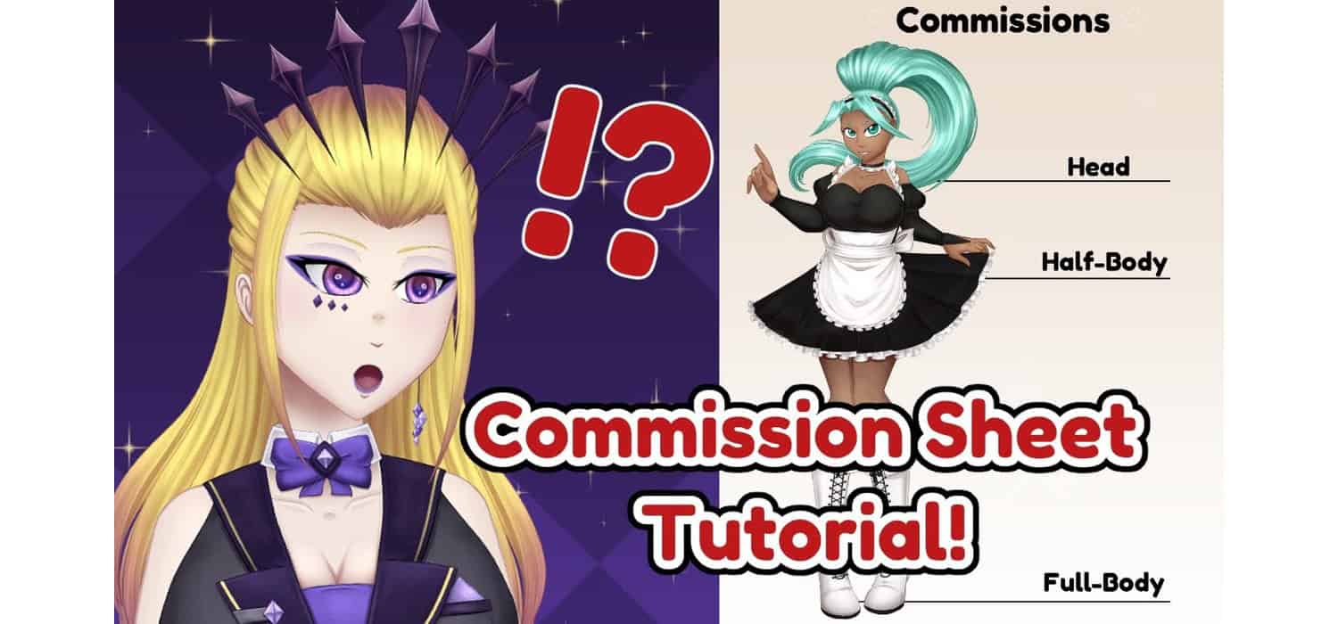 How to Make an Art Commission Sheet