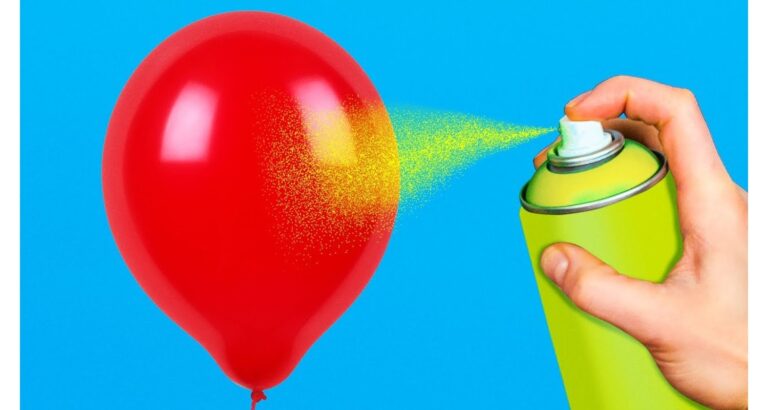 How to Make Balloons Shiny DIY